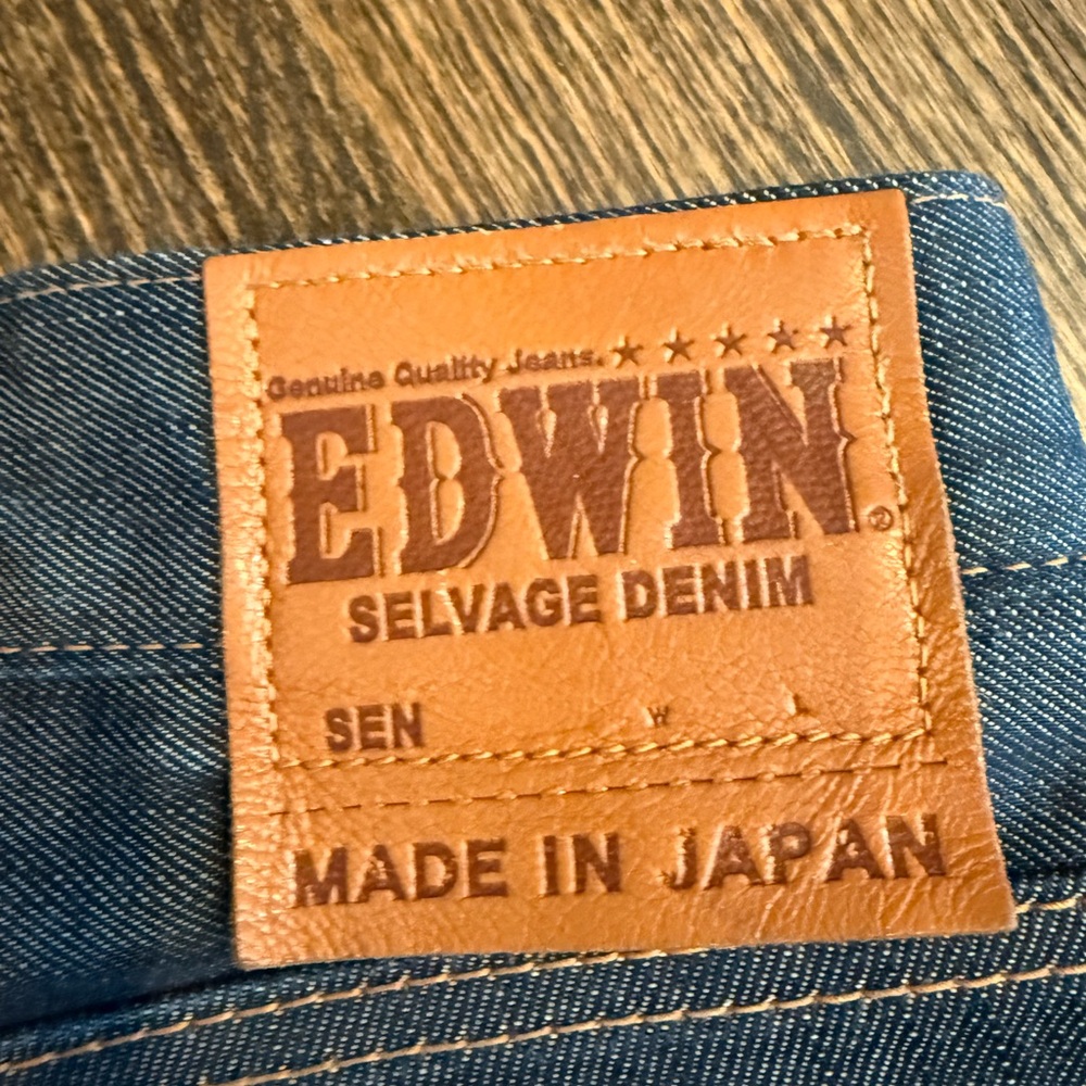 Edwin Selvage Jeans- Made in Japan